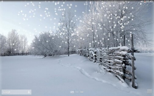 Winter Snow Live Wallpaper 1.3.6. Скриншот 11