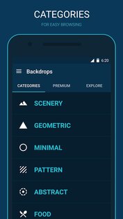 Backdrops 6.1.1. Скриншот 6