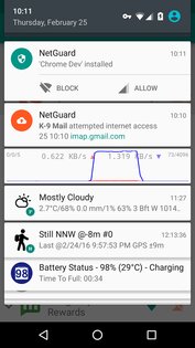 NetGuard 2.334. Скриншот 5