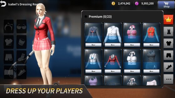 Ultimate Tennis 3.16.4417. Скриншот 5
