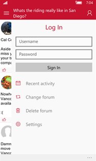 mTalk. Скриншот 3