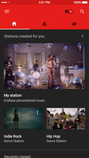 YouTube Music. Скриншот 1