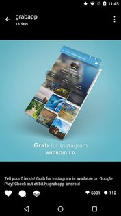 Grab for Instagram* 1.3.2. Скриншот 8