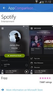 AppComparison 1.0. Скриншот 5