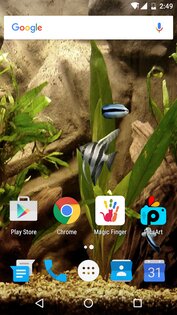 HD Aquarium Live Wallpaper 3D 1.8.5. Скриншот 4