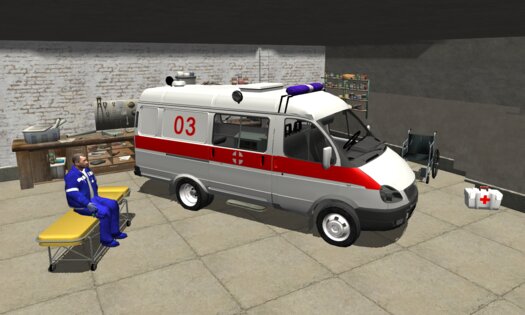Ambulance Simulator 3D 2.0.1. Скриншот 1