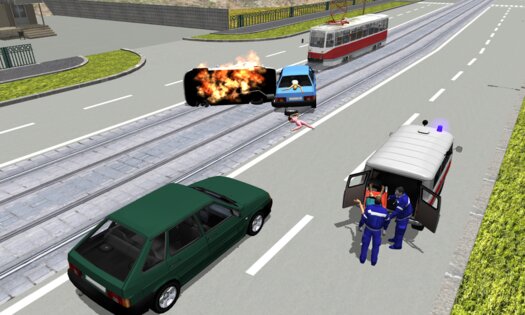 Ambulance Simulator 3D 2.0.1. Скриншот 2