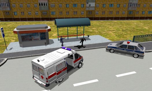 Ambulance Simulator 3D 2.0.1. Скриншот 3