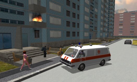 Ambulance Simulator 3D 2.0.1. Скриншот 4