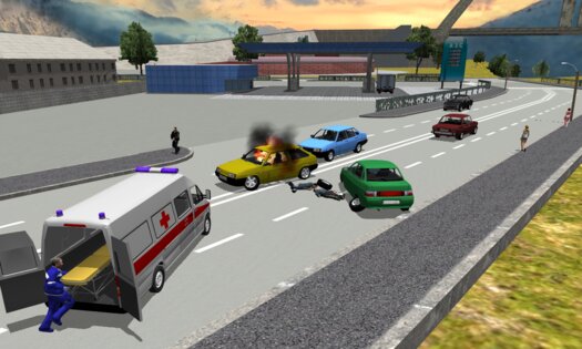 Ambulance Simulator 3D 2.0.1. Скриншот 5