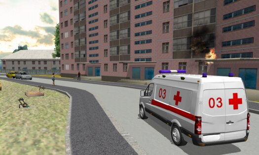 Ambulance Simulator 3D 2.0.1. Скриншот 6