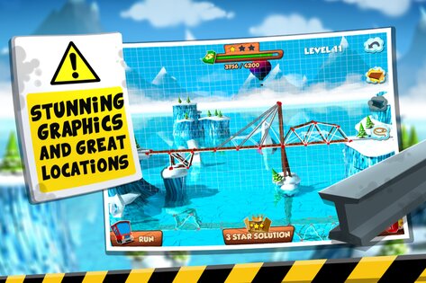 Bridge Builder Simulator 1.7. Скриншот 3