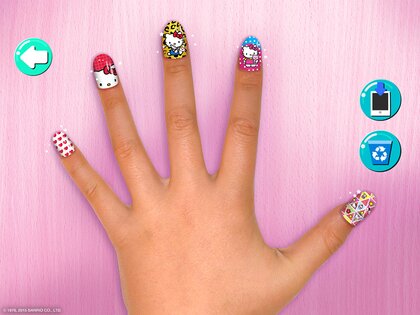 Hello Kitty Nail Salon 2025.3.1. Скриншот 14