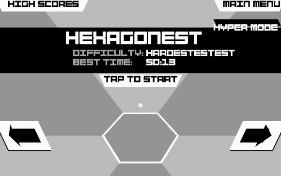Рекорды в игре Super Hexagon