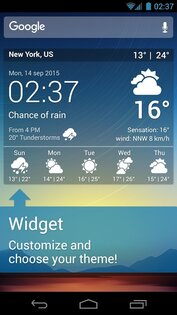 Погода XL 1.5.7.9. Скриншот 6