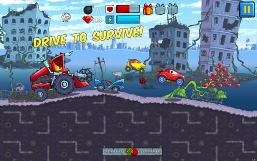 Car Eats Car 4.2 (151). Скриншот 6