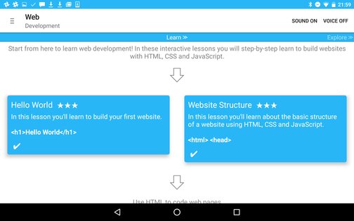 AIDE Web 1.0.200803. Скриншот 1