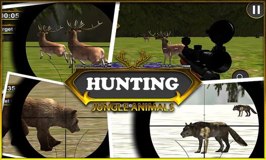 Hunting Jungle Animals 6.0. Скриншот 7