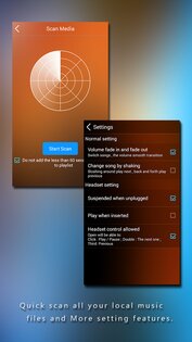 MiniAndroid – музыкальный проигрыватель 7.3.7. Скриншот 8