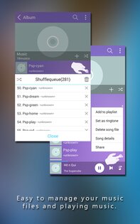 MiniAndroid – музыкальный проигрыватель 7.3.7. Скриншот 11