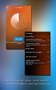 MiniAndroid – музыкальный проигрыватель 7.3.7. Скриншот 20
