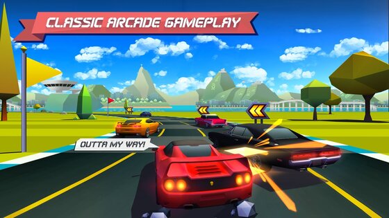 Horizon Chase 2.6.9. Скриншот 1