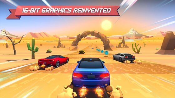 Horizon Chase 2.6.9. Скриншот 2