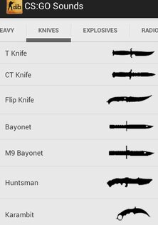 CS:GO Sounds 1.1. Скриншот 1