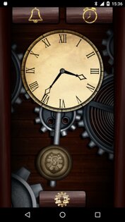 Часы на экран, будильник, обои 4.4.0. Скриншот 1