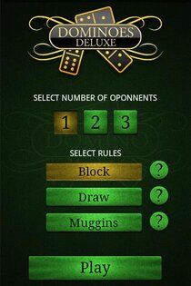 Dominoes Deluxe Free 1.4.1. Скриншот 1