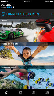 GoPro App. Скриншот 1