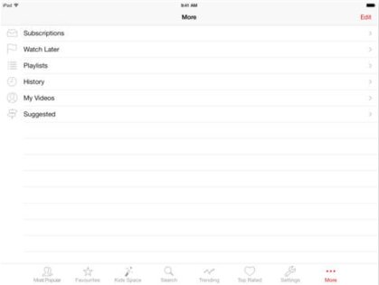 YouPlayer. Скриншот 3