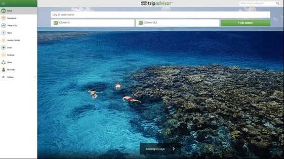 TripAdvisor. Скриншот 1