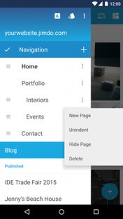 Jimdo – конструктор сайтов 2025.11.21. Скриншот 2