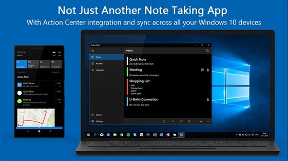 Action Note. Скриншот 2