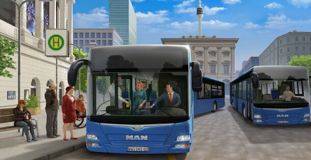 Bus Simulator PRO 2016 1.0. Скриншот 3