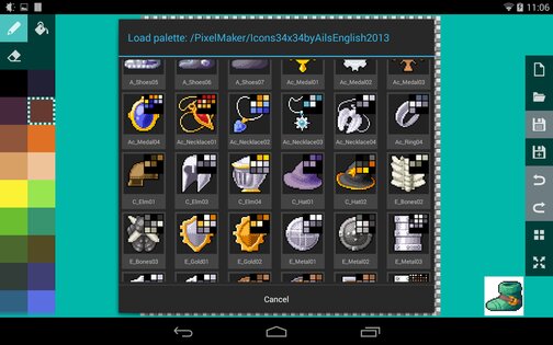 Pixel Maker 1.5.0. Скриншот 19