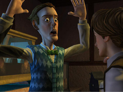 Back to the Future: The Game. Скриншот 4