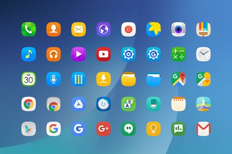 TouchWiz Icons 4.2.1. Скриншот 1