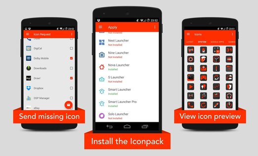 Sector Iconpack 1.4.6. Скриншот 2