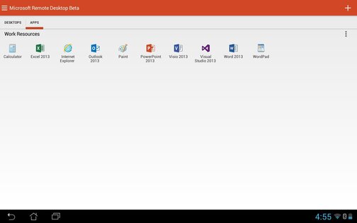 Microsoft Remote Desktop Preview. Скриншот 3