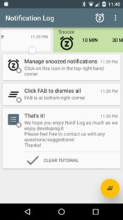 Notif Log — история уведомлений 1.8.6. Скриншот 5