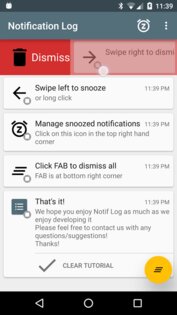 Notif Log — история уведомлений 1.8.6. Скриншот 1
