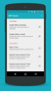 WiFi Saver 3.0. Скриншот 3