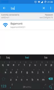 WiFi Passwords 1.5.0. Скриншот 2