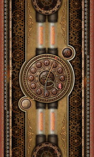 5 clocks live wallpaper 1.0.0. Скриншот 2