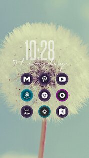 Blue Circle Icon Pack 1.0.1. Скриншот 2