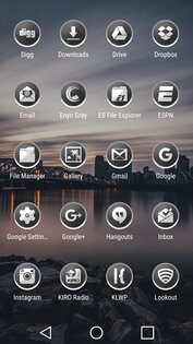Enyo Gray — Icon Pack 1.5. Скриншот 3
