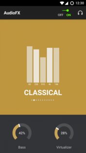 AudioFX 2.1.0. Скриншот 1