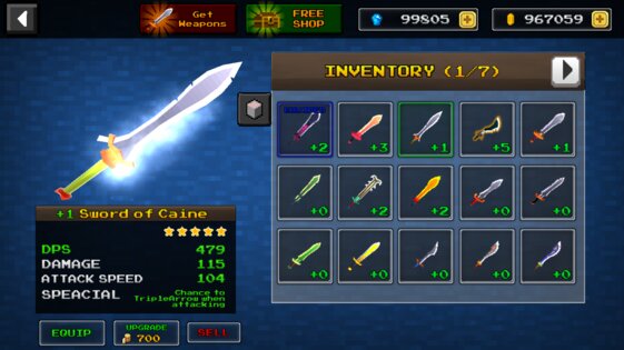 Pixel Blade M 9.6.9. Скриншот 9